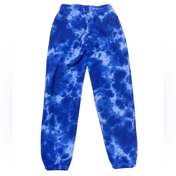 POLO Ralph Lauren Blue Marble Joggers Sweatpants Casual Pants Women's Small NWT - Picture 4 of 7